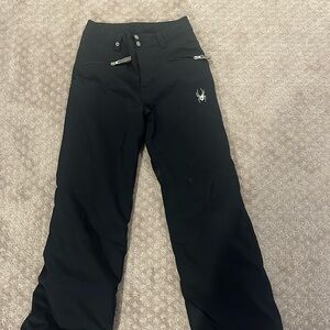 Spyder Black Kids Pants